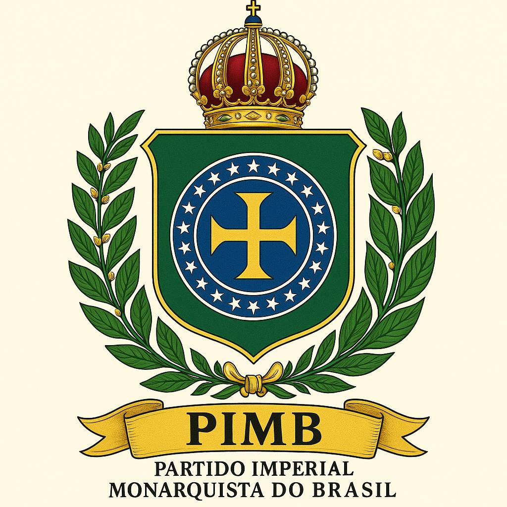 Brasão do PIMB - Partido Imperial Monarquista Brasileiro